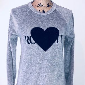 Rodarte velvet sweatshirt
